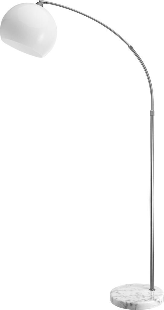 Monzana Lampe à arc Marbre 190-210 cm abat-jour réglable en Image du produit 