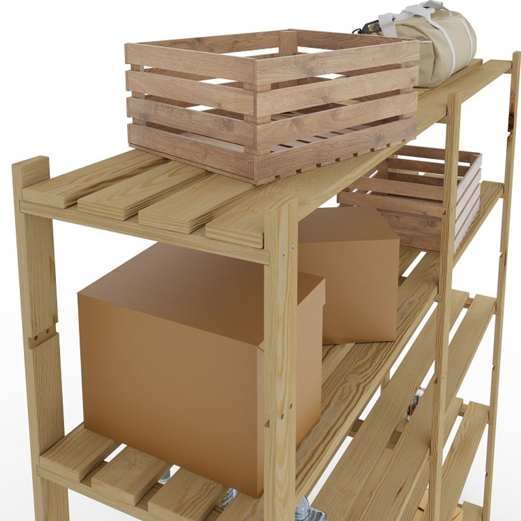 Bücherregal, Holzregal, Standregal, Wandregal, Regal mit 5 Produktbild 4