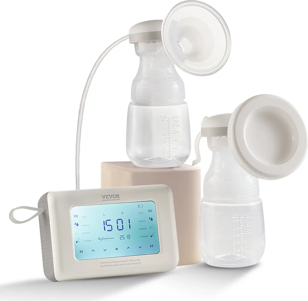Tire-lait électrique ultra-silencieux 50dB avec aspiration réglable 300mmHg