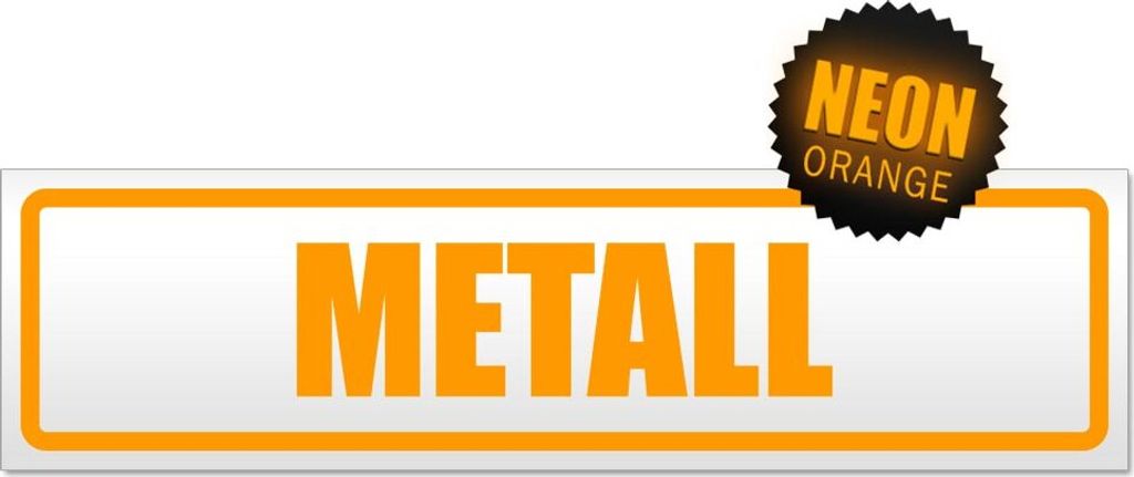 METALL Magnetschild Schild magnetisch