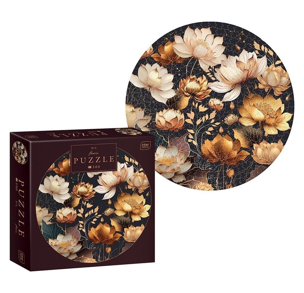 Puzzle 500 fiori tondi 1 Immagine del prodotto 