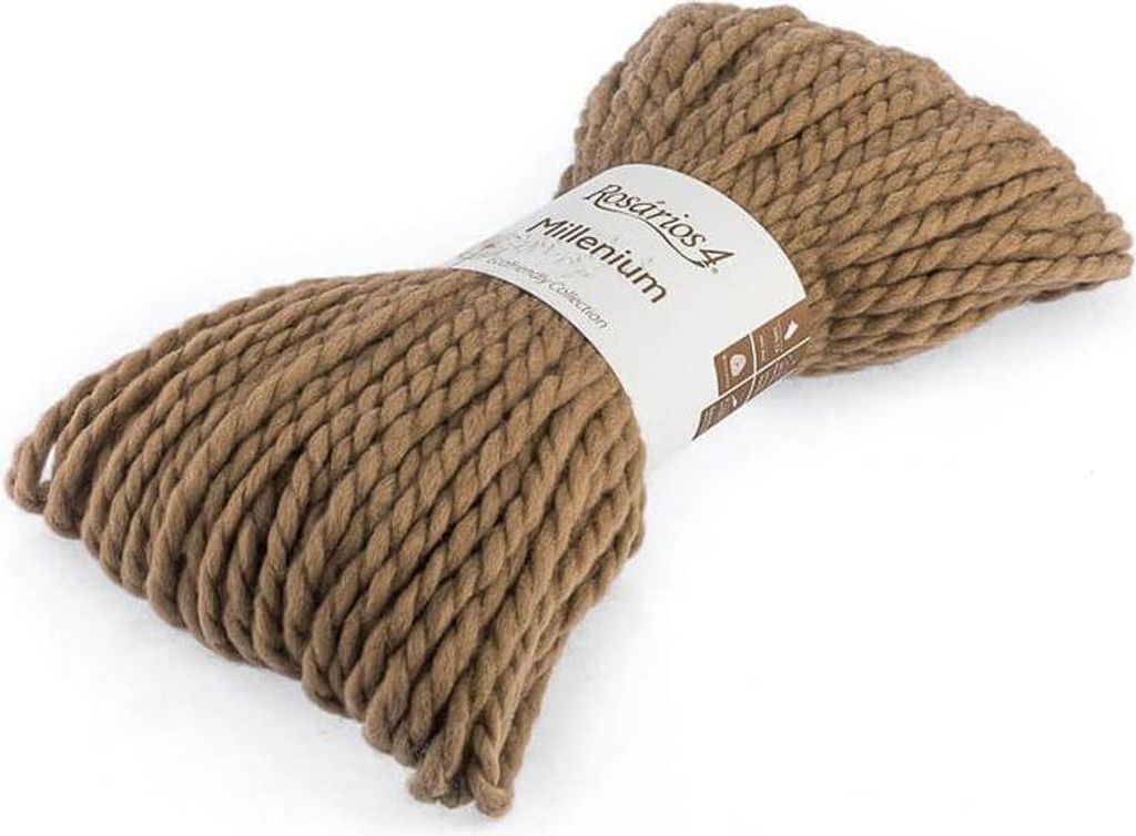 Rosários 4 Millenium 19 Wolle: Super Bulky, Ökologisch, 100% Wolle, Weich & Warm für Winterprojekte