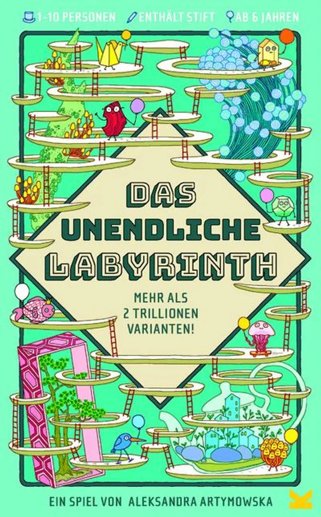 Labyrinthe Infini Das unendliche Labyrinth avec plateau évolutif magique