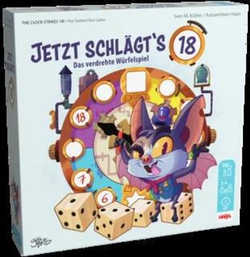 Jeu de dés stratégique Maintenant, c'est 18 avec règles originales