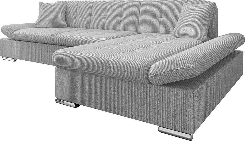 MIRJAN24 Ecksofa Malwi Cord mit Bettkasten und Produktbild 