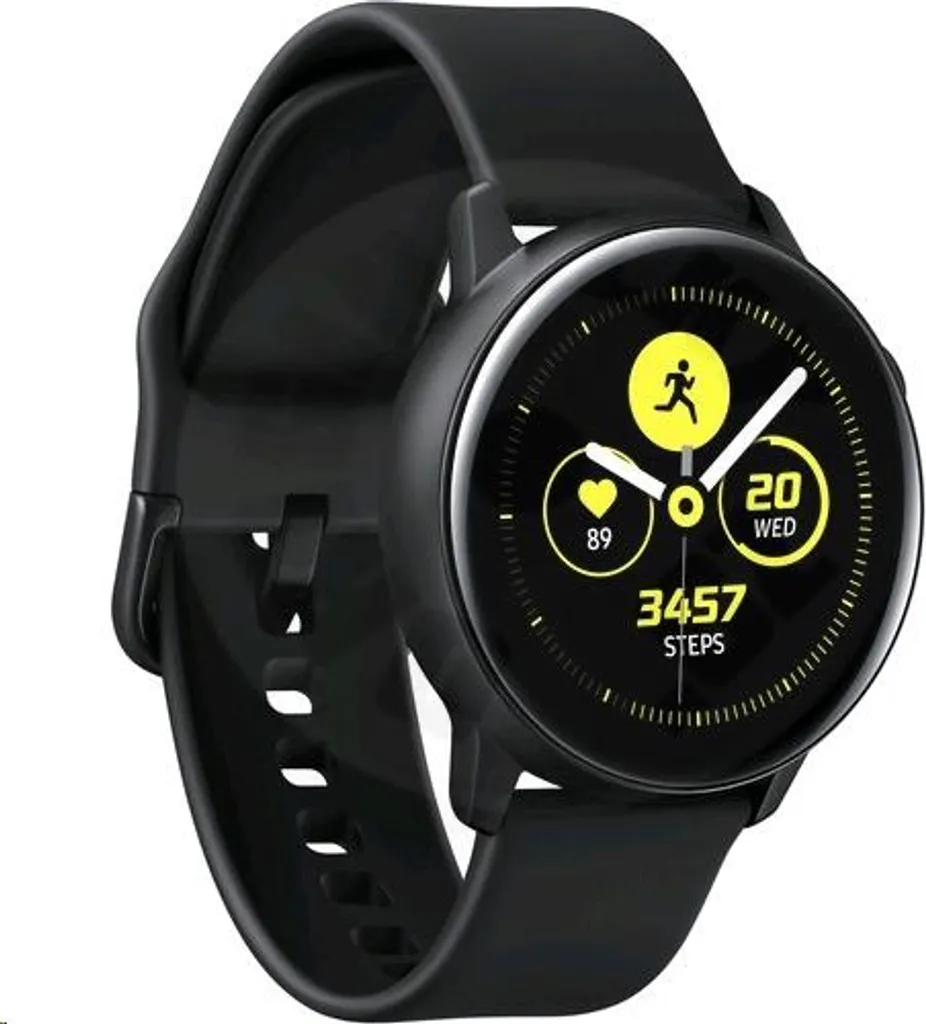 Samsung Galaxy Watch Active Noir pour Fitness et Notifications Appels