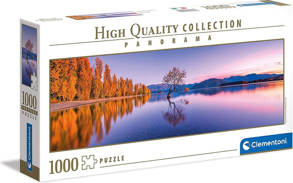 Clementoni 39608 Lago Wanaka Albero 1000 Pezzi Puzzle Immagine del prodotto 