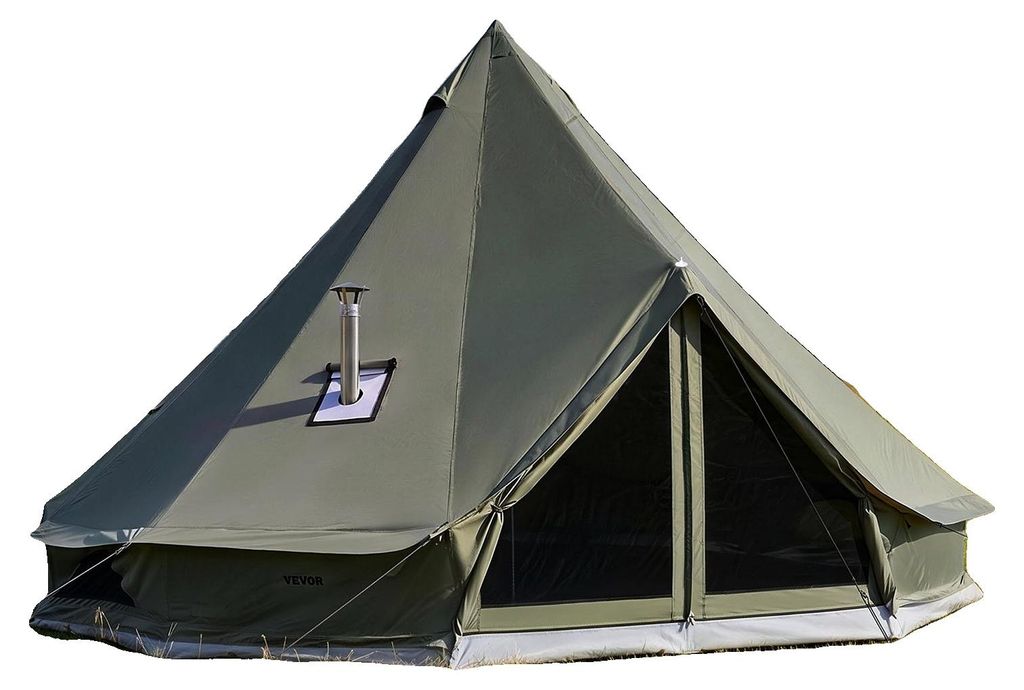 Tenda a cupola in tela VEVOR, yurta da 4 metri, adatta a Immagine del prodotto 
