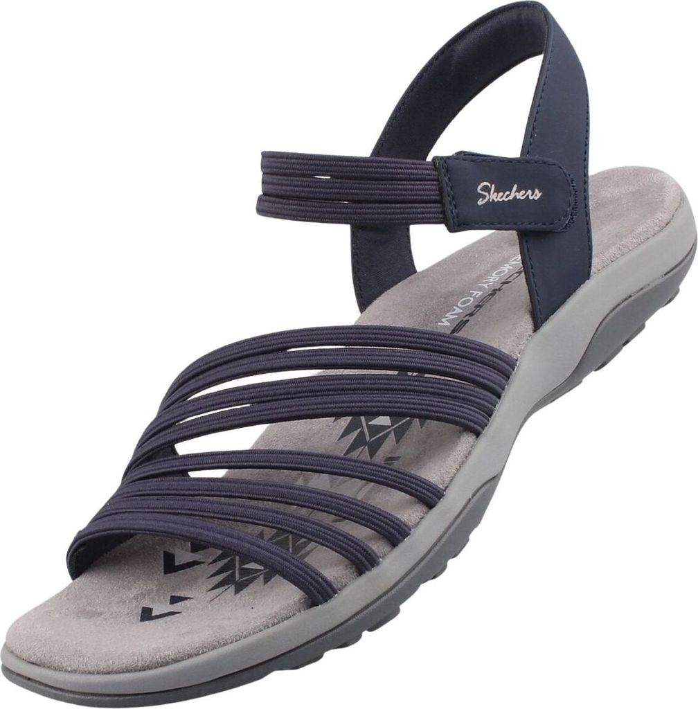 Skechers Sandals 163573NVY in Blue color size 40