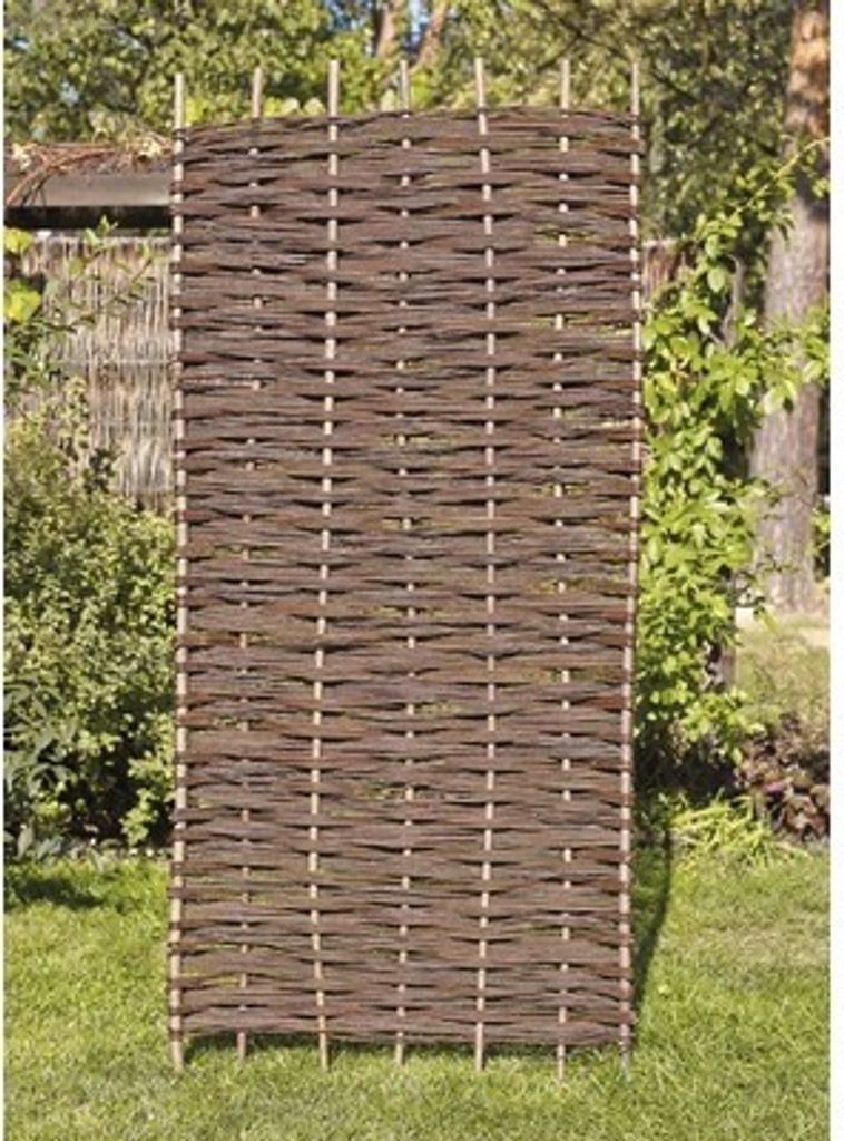 Zaun Teilelement Weide/Haselnuss 90 x 180 cm Produktbild 
