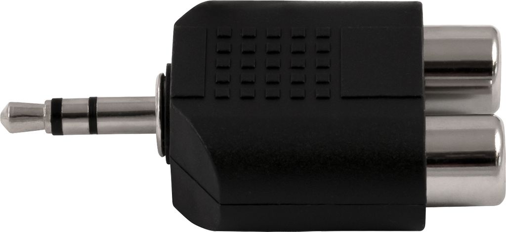 Goobay Cinch-Adapter. AUX-Buchse 3,5 mm Stecker auf 2 Produktbild 5