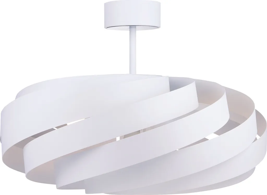 Plafonnier blanc VENTO 4xE27 idéal pour éclairer un grand salon moderne