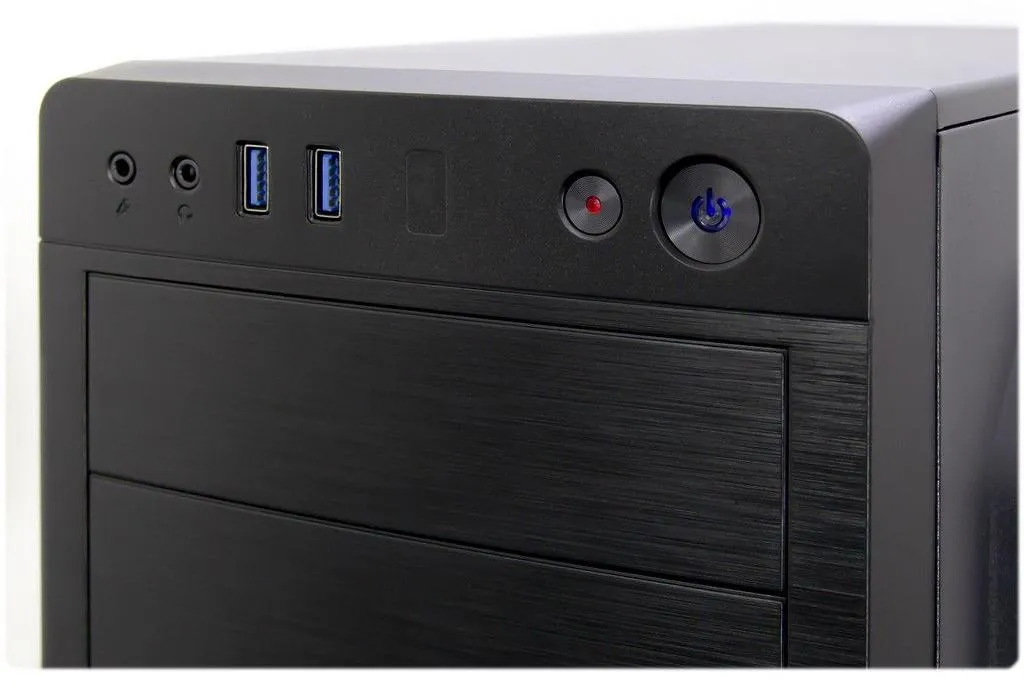 Tour Ordinateur Midi-Tower ATX Inter-Tech IT-5916 Bloc 500W Intégré - 9