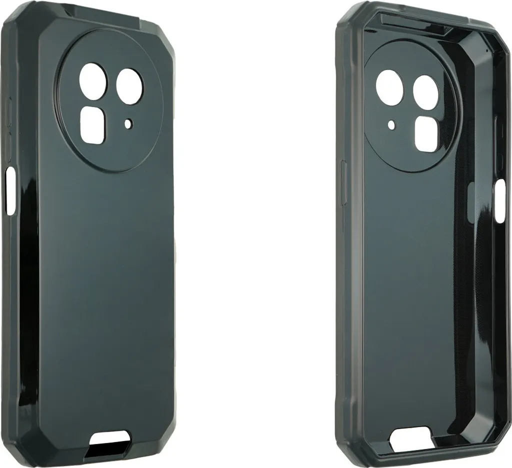 Custodia Protettiva Nera caseroxx per Blackview BV8100 - Morbida e Sicura