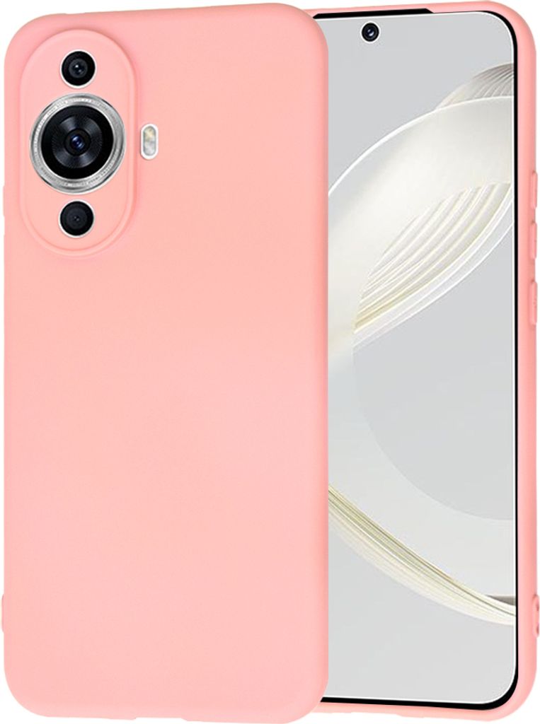 Techsuit Soft Flex Back Cover Hülle für Huawei nova 12s - Kreide-Rosa