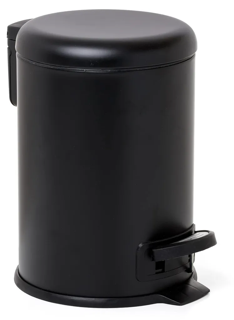 Tatay 3L Nordic Poubelle avec Pédale - Seau Amovible, Style Scandinave