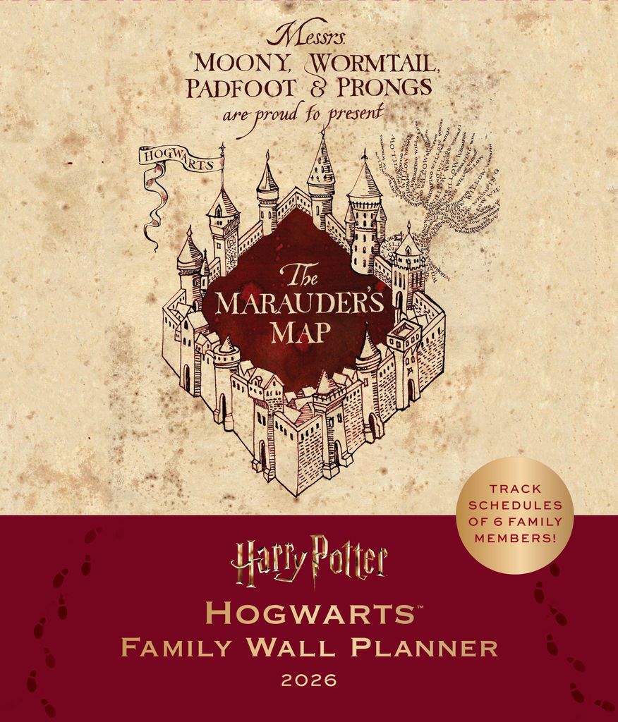 Insight Editions: 2026 Harry Potter: Hogwarts Family Wall Pl
