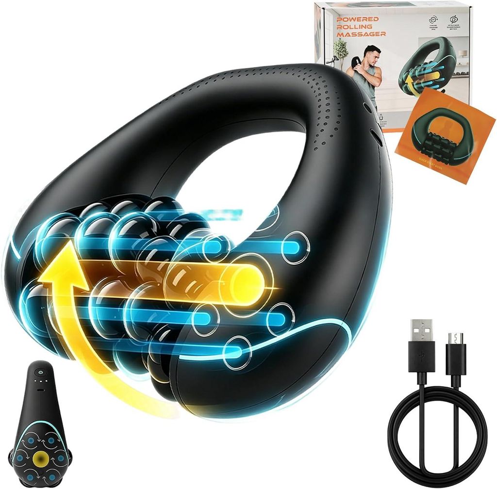 Elektrische Massage-Rolle – Handmassager mit 3 Produktbild 
