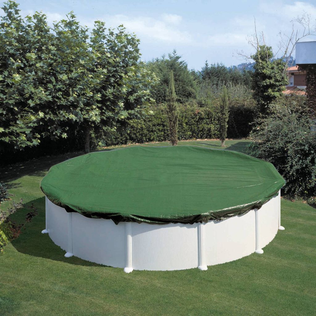 Poolabdeckplane PVC ganzjährig für Sommer und Winter UV Produktbild 