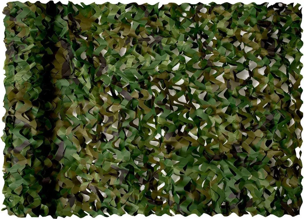 Filet de camouflage résistant 1.5x4m avec maillage renforcé chasse