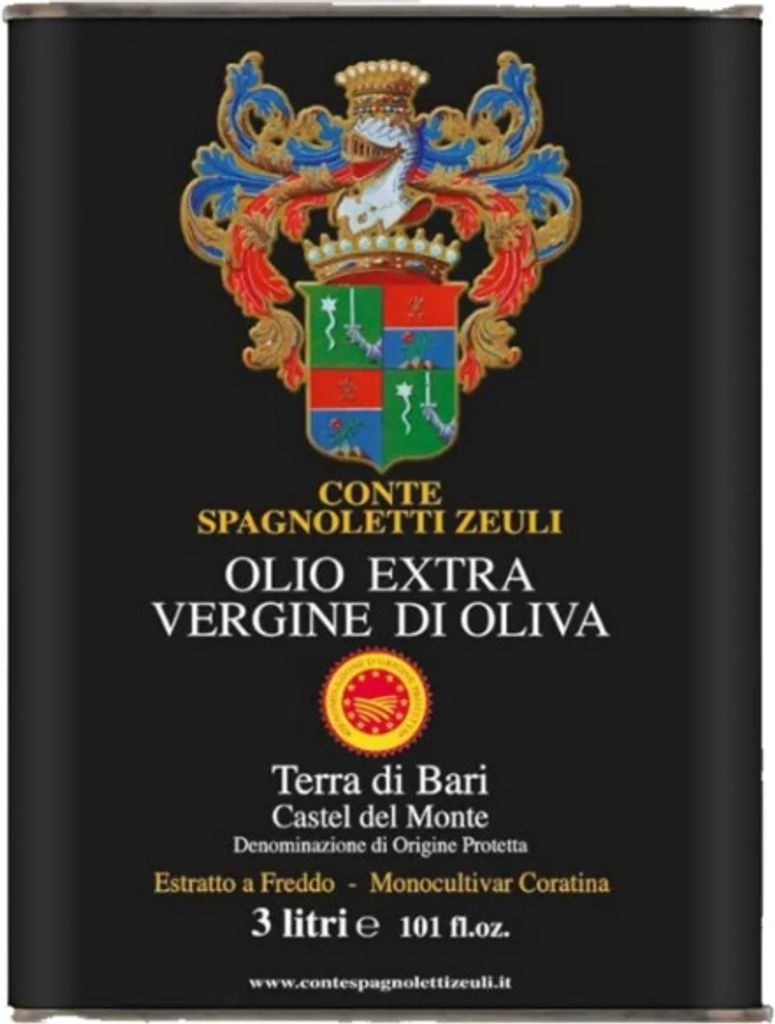 Olivenöl extra vergine di olivia 3l - Spagnoletti Produktbild 