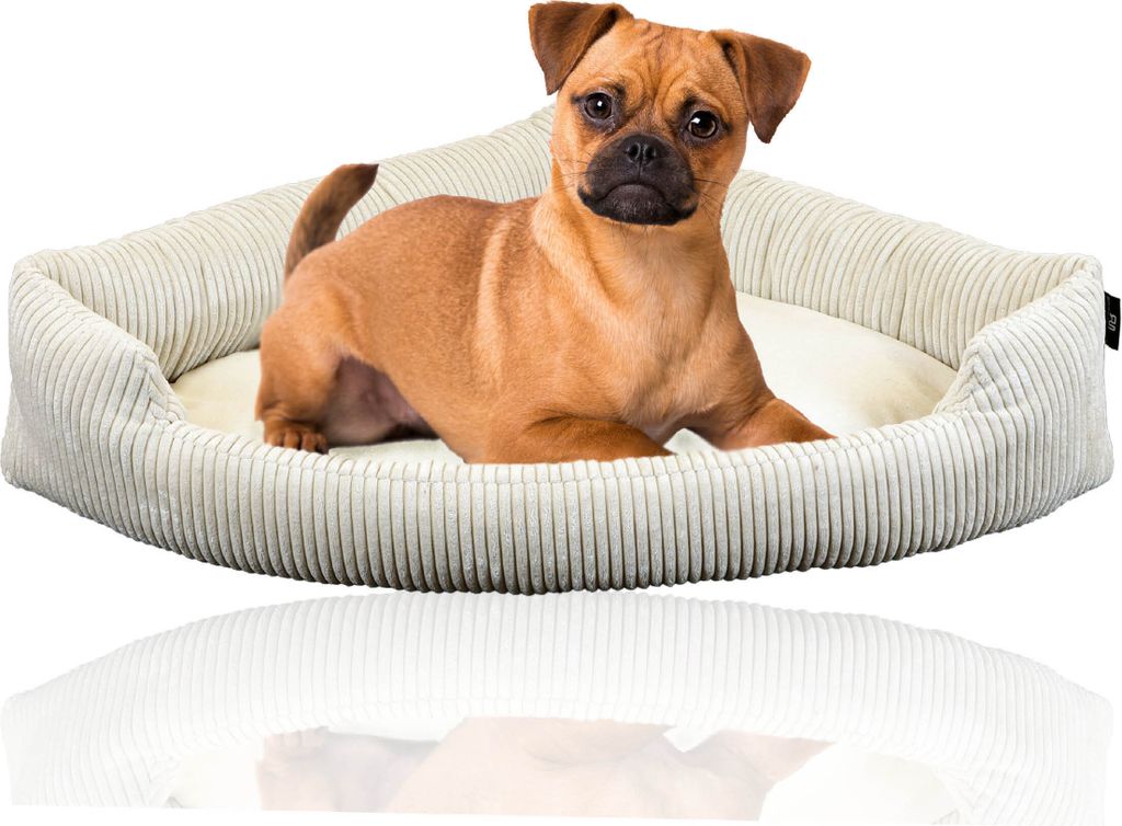 Rohrschneider XXL Eck-Hundebett für große Hunde | Weiche Produktbild 