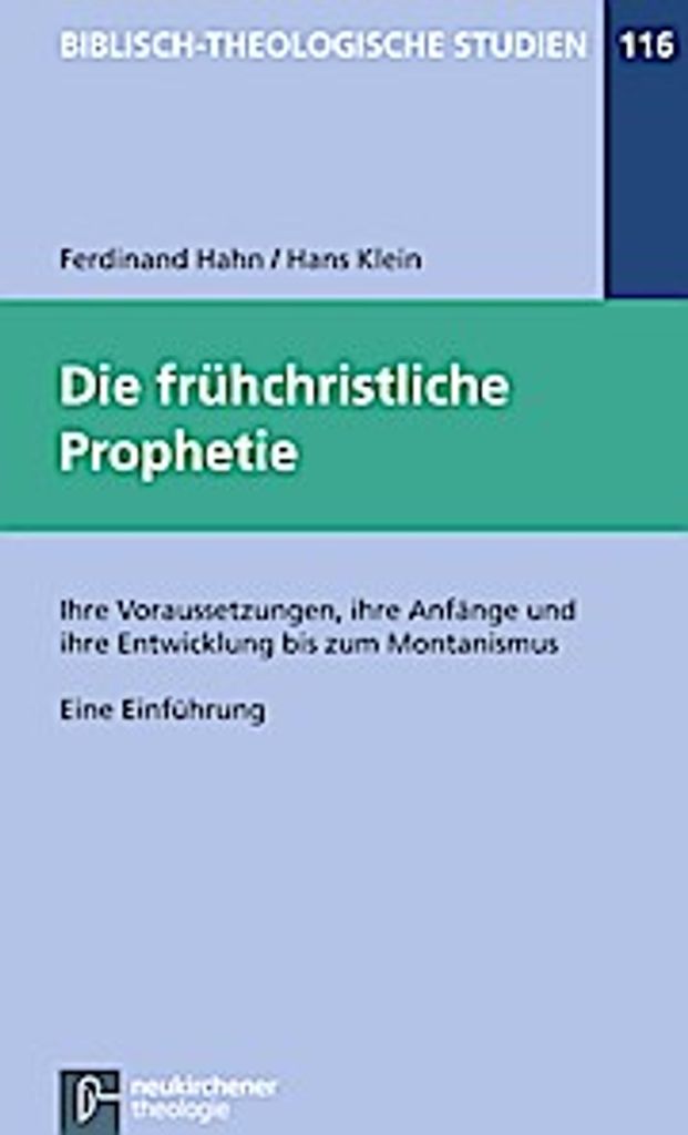 Die frühchristliche Prophetie