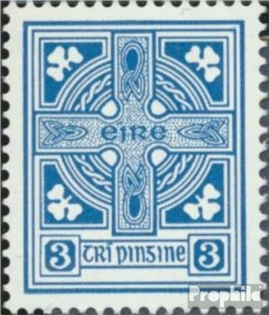 Briefmarken Irland 1967 Mi 76D II postfrisch Symbole