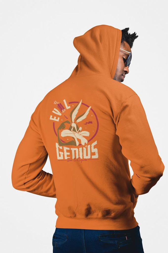 D&B Uni Hoodie ZIPEB00017 Genius Orange-Größe L