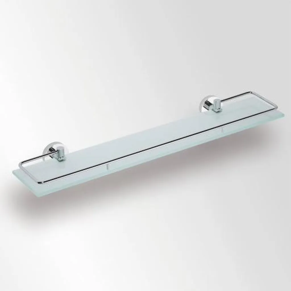 Étagère de douche 60cm OMEGA avec rail de protection et finition durable