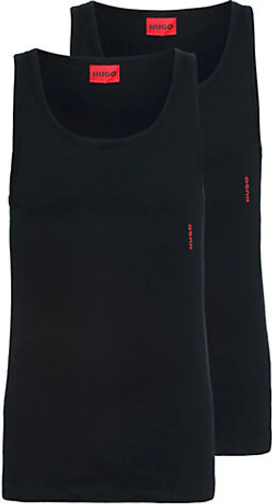 Débardeur Blanc Long pour Homme Lot de 2 HUGO - Sous-vêtement Coton