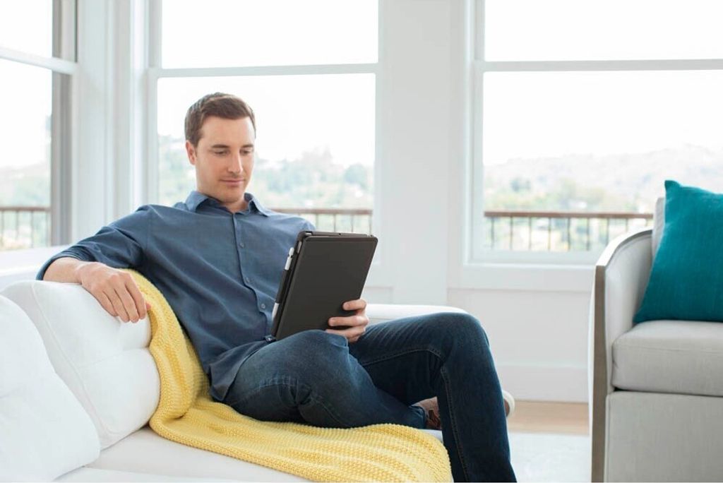 SLIM FOLIO IPAD 7TH GENERATION GRAPHITE DEU - Produktbild 22