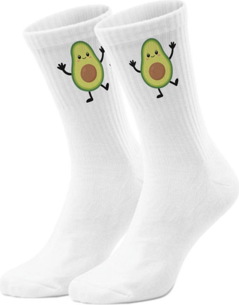 epicsocks Avocado Dreams Tänzelnde Avocado Socken in 42-46 Produktbild 