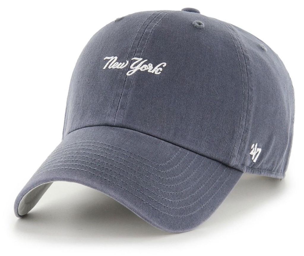 '47 Brand Cap MLB New York Yankees Base Runner Script CLEAN Produktbild 