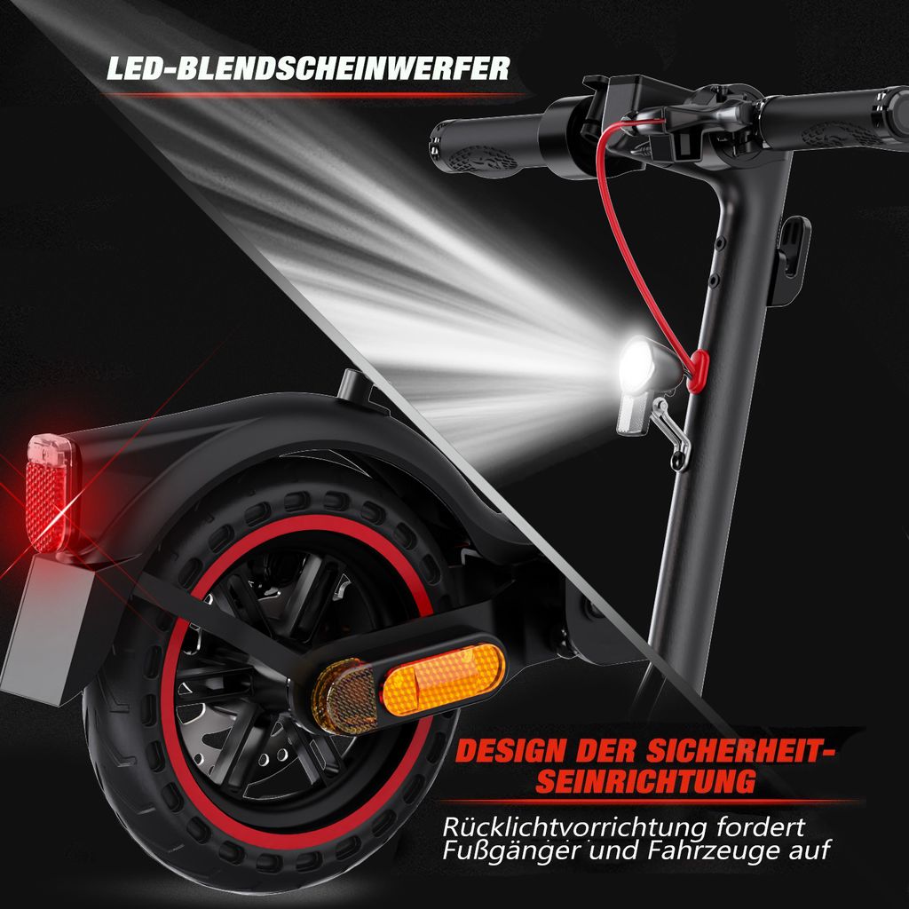 8.5" E-Scooter mit Straßenzulassung Elektroscooter APP Produktbild 6