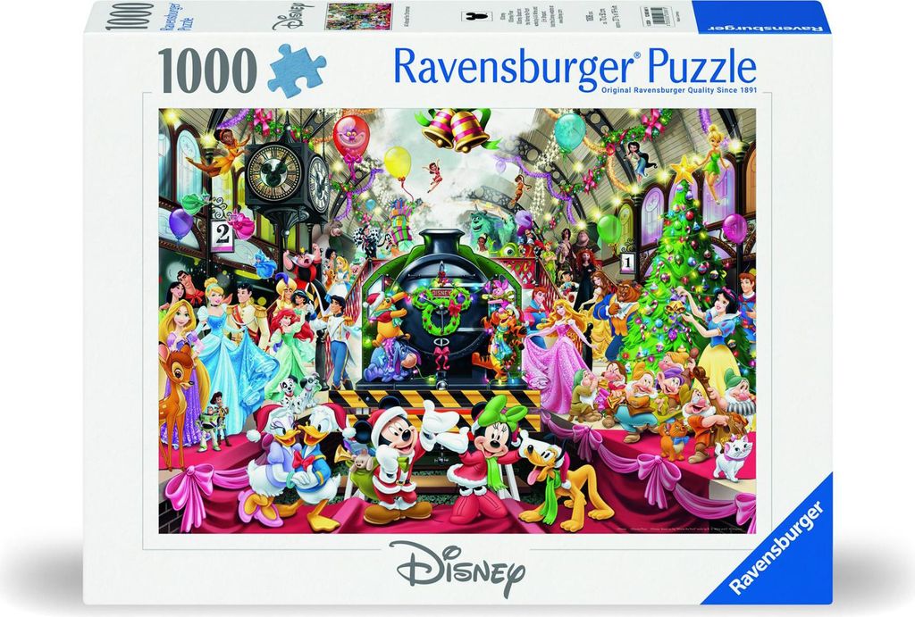 Ravensburger 12000661, 1000 Stück(e), Cartoons, 12 Jahr(e) Produktbild 