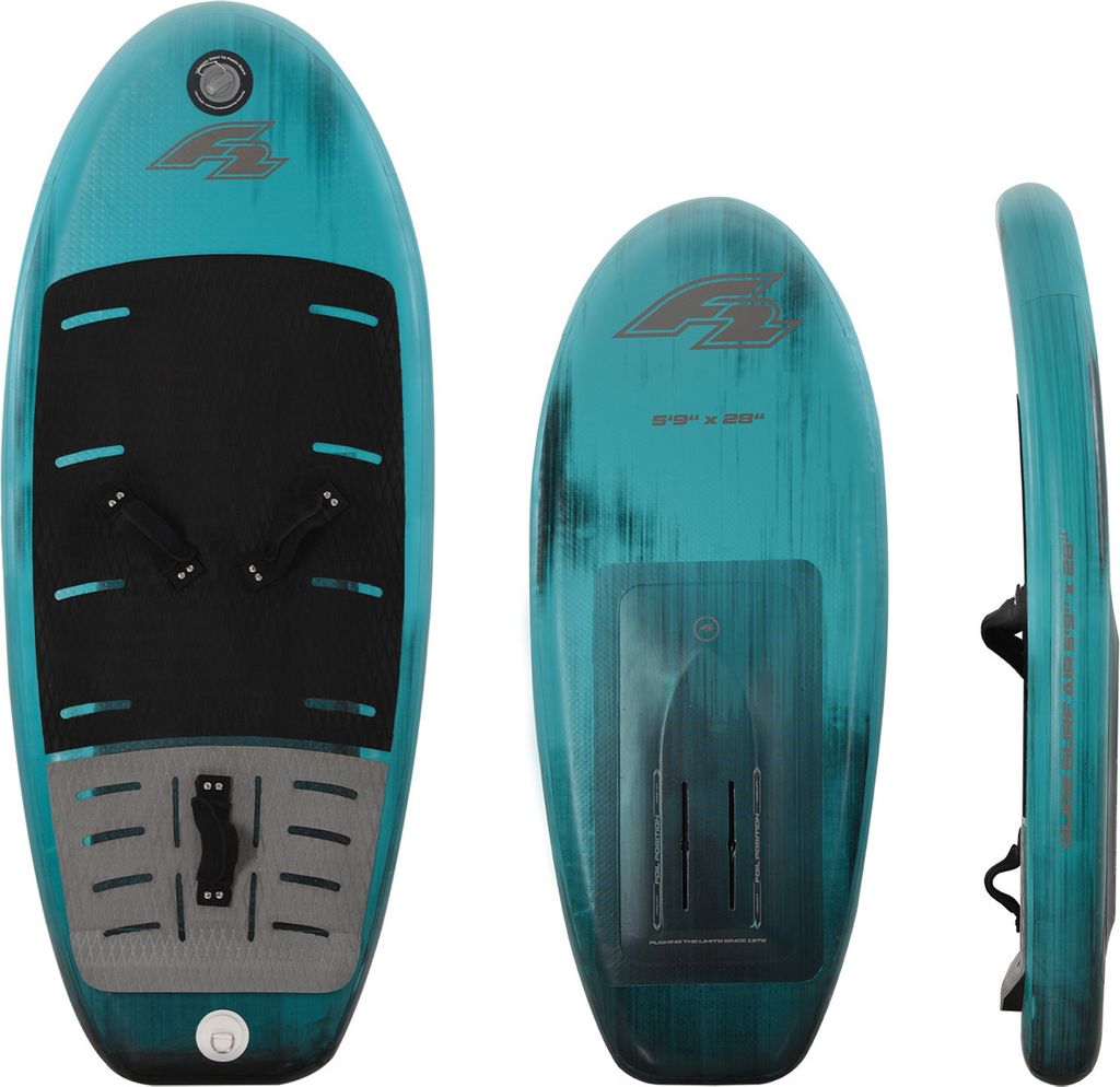 F2 Foil Board Glide Surf Air 140 l Türkis 2025