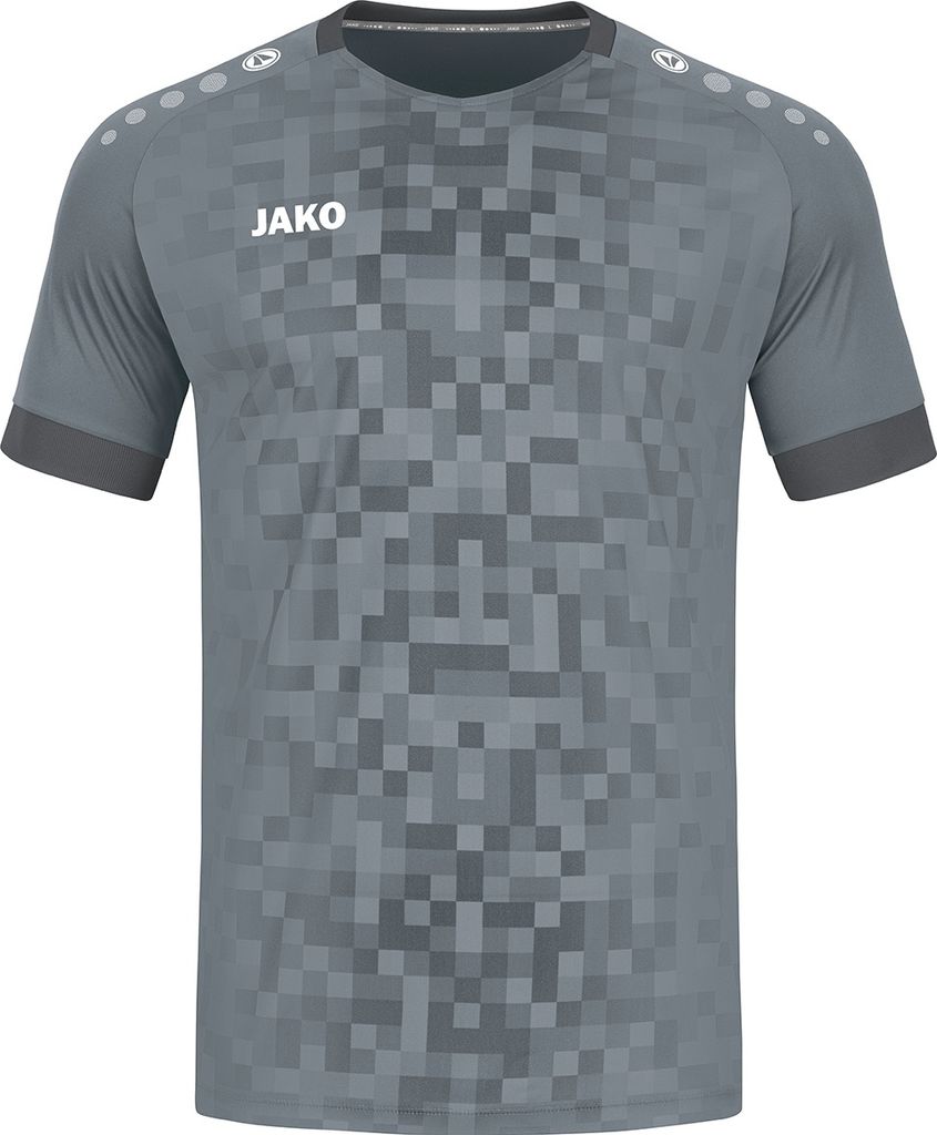 Jako Pixel Trikot Kurzarm Kinder - Steingrau