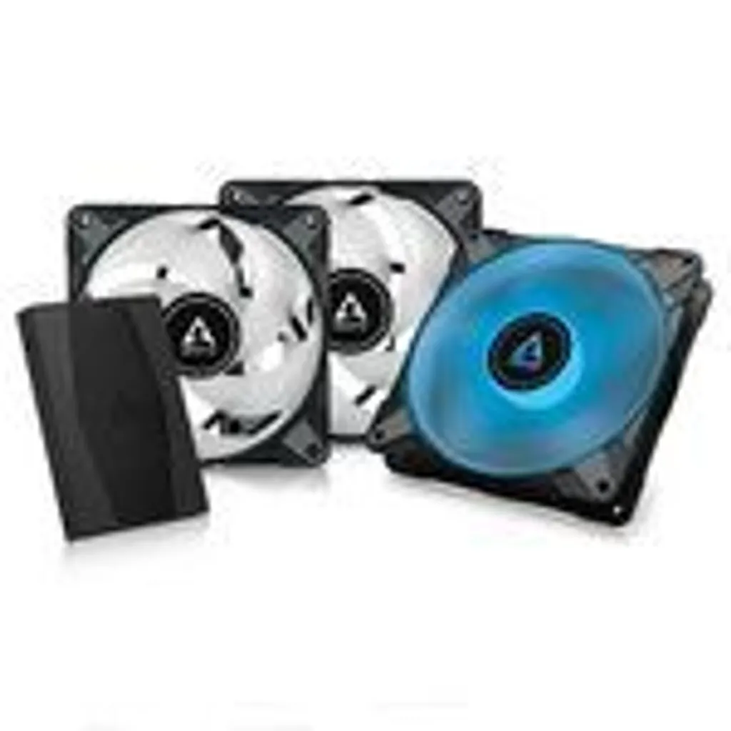 Kit 3 Ventole Arctic P14 PWM PST RGB 0dB + Controller Fan Case 140mm