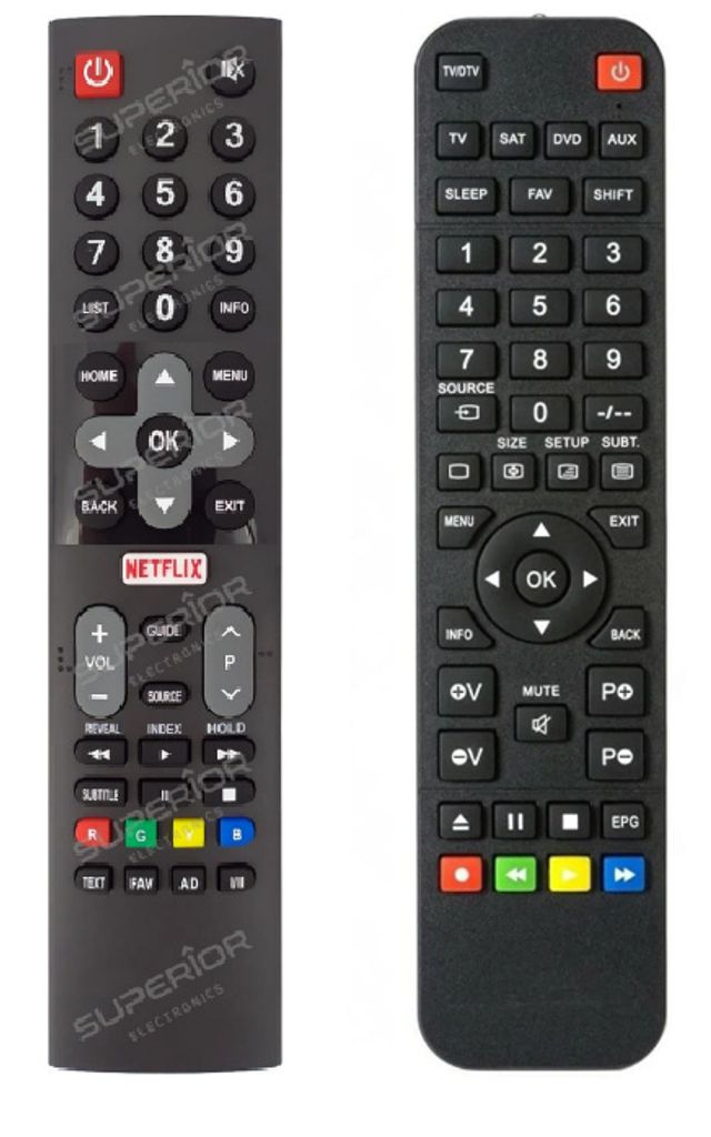 Telecomando Di Ricambio BELIFE Per TV OK. Modelli ODL 32650F-TB, ODL 32650F-TIB, ODL 32651F-TIW