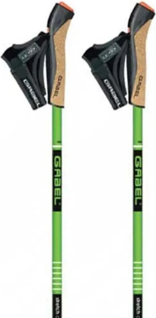 Gabel Stretch Carbon 75-130 cm : Bâtons de marche nordique télescopiques