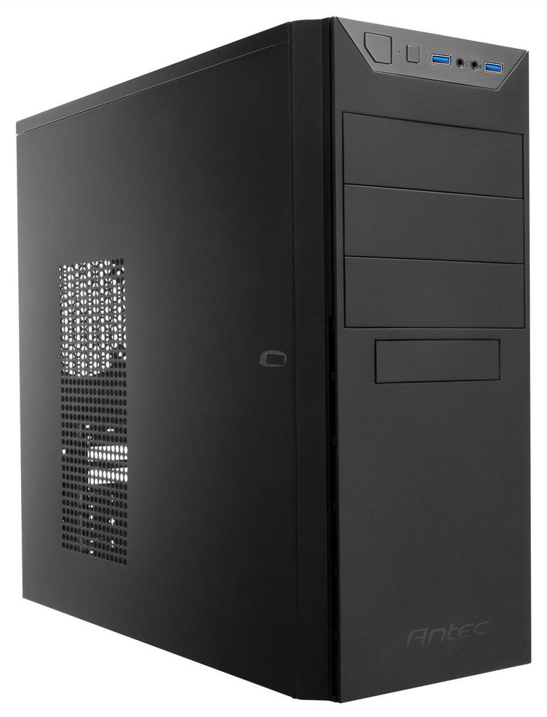 ANTEC VSK 4000B-U3/U2 Tower PC Gehäuse ATX, schwarz Produktbild 