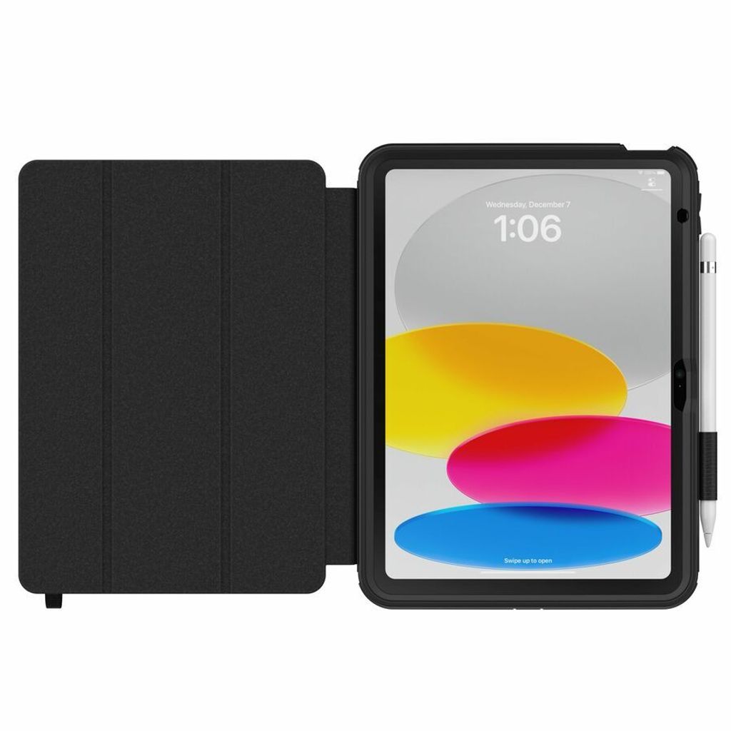 OtterBox Defender Robust Hülle für Apple iPad (10. Generation) Tablet - Schwarz - 1 Paket - Sturzsicher, Schmutzabweisend, Abriebfest, Stoßfest