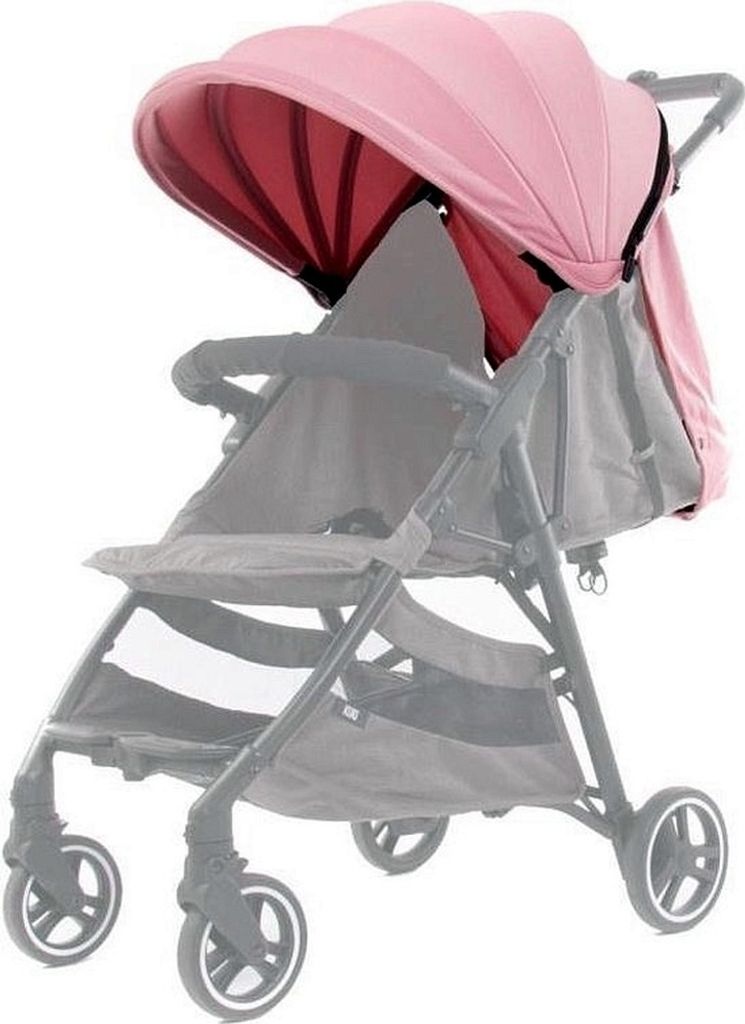 Baby Monster Kinderwagenhaube kuki Textile Pink
