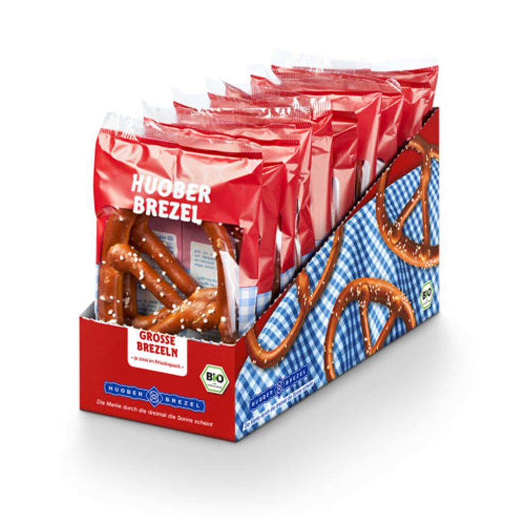 HuoberGrosse Crispy Pretzel Original Flavour 10 x 2 kusy Obrázek produktu 2