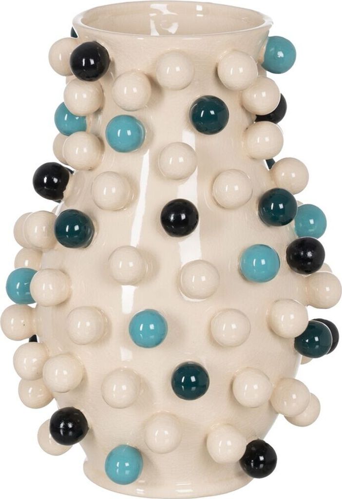 Vase Bunt aus Keramik 31,5 x 31,5 x 43 cm