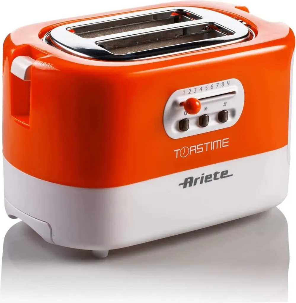 Grille-pain automatique 2 fentes Ariete 159 Toastime 9 niveaux de dorage