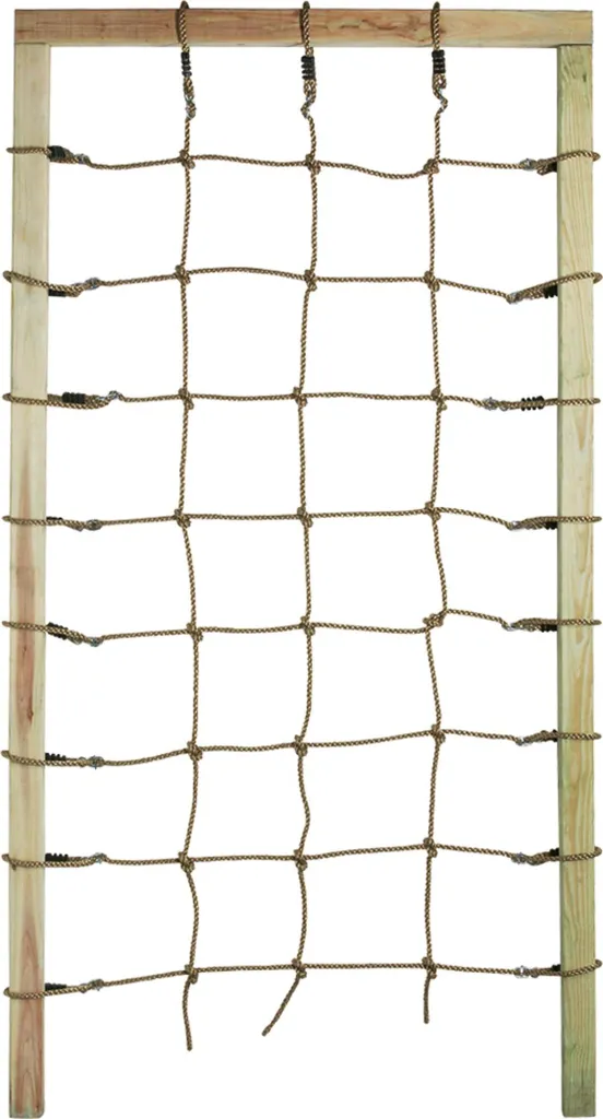 Filet d'escalade haute résistance 100x200cm avec mailles renforcées
