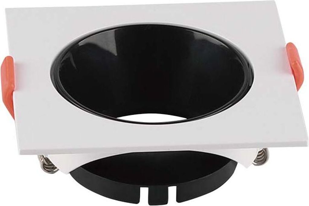 V-TAC LED-Spotleuchte - Einbauleuchte - GU10 - IP20 - Weiß + Schwarz