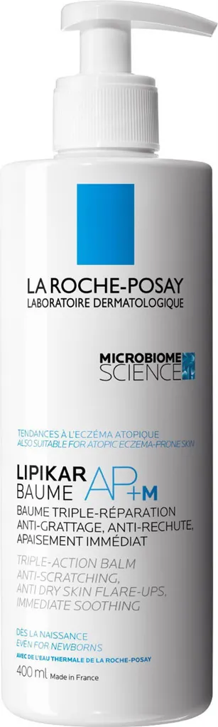 Lipikar Baume AP+ M 400 ml: Idratazione Post-Allenamento Pelle Secca